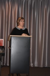 Dr. Jadranka Glisic på talerstol